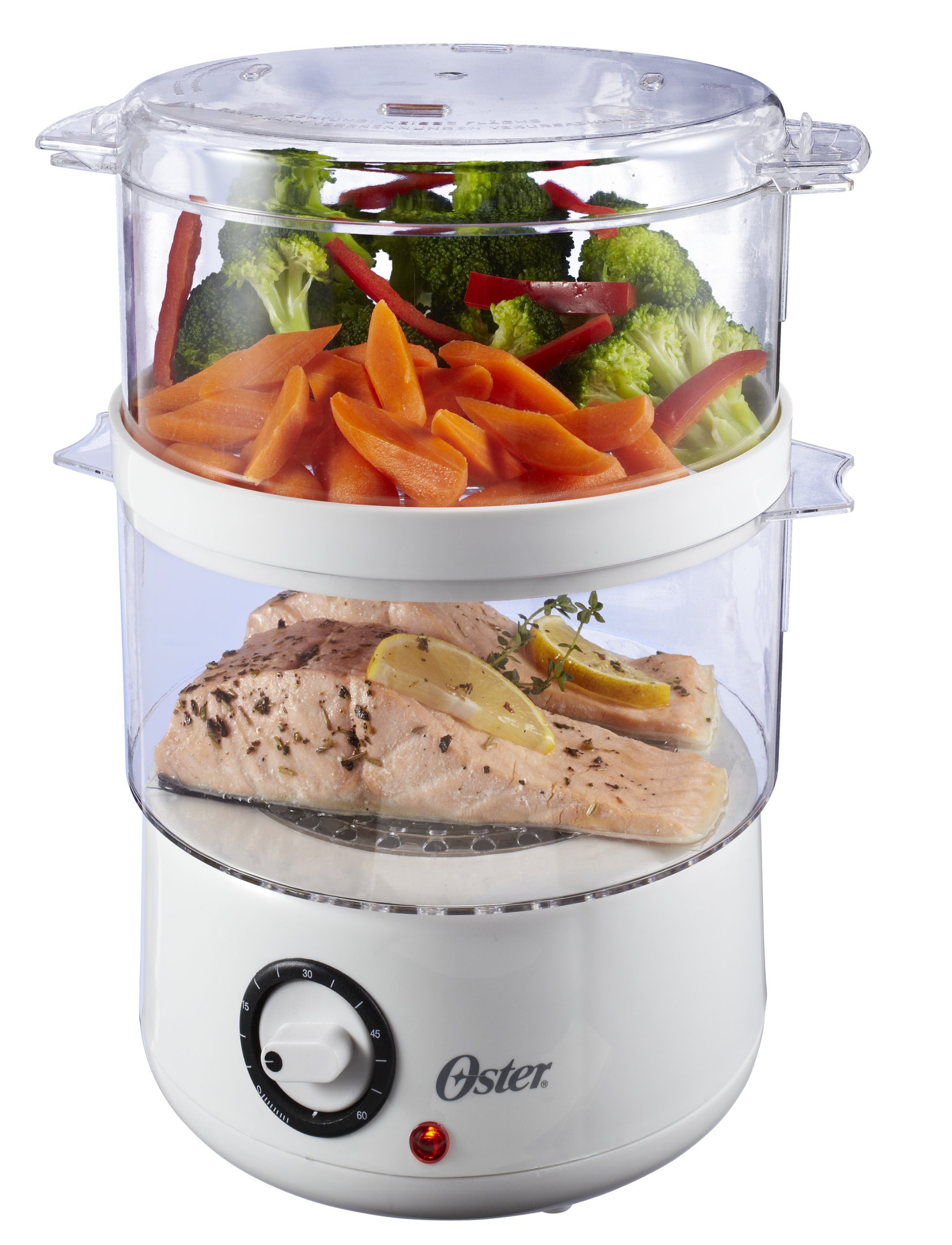 Oster CKSTSTMD5-W 5-Quart Food Steamer Via Amazon