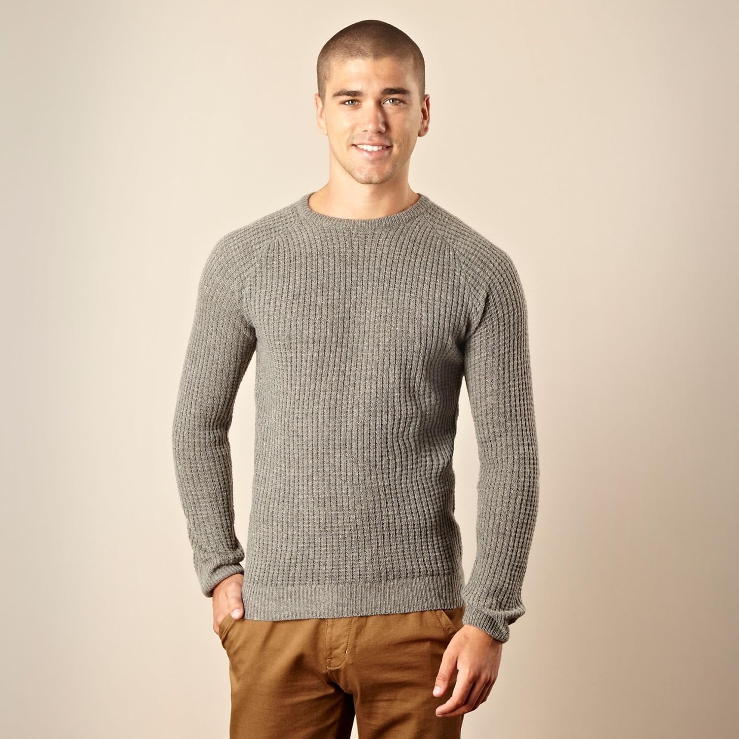 Grey Jumper Erkek modası