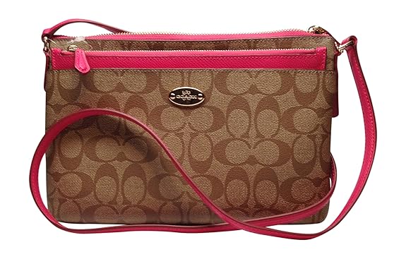 pink coach crossbody