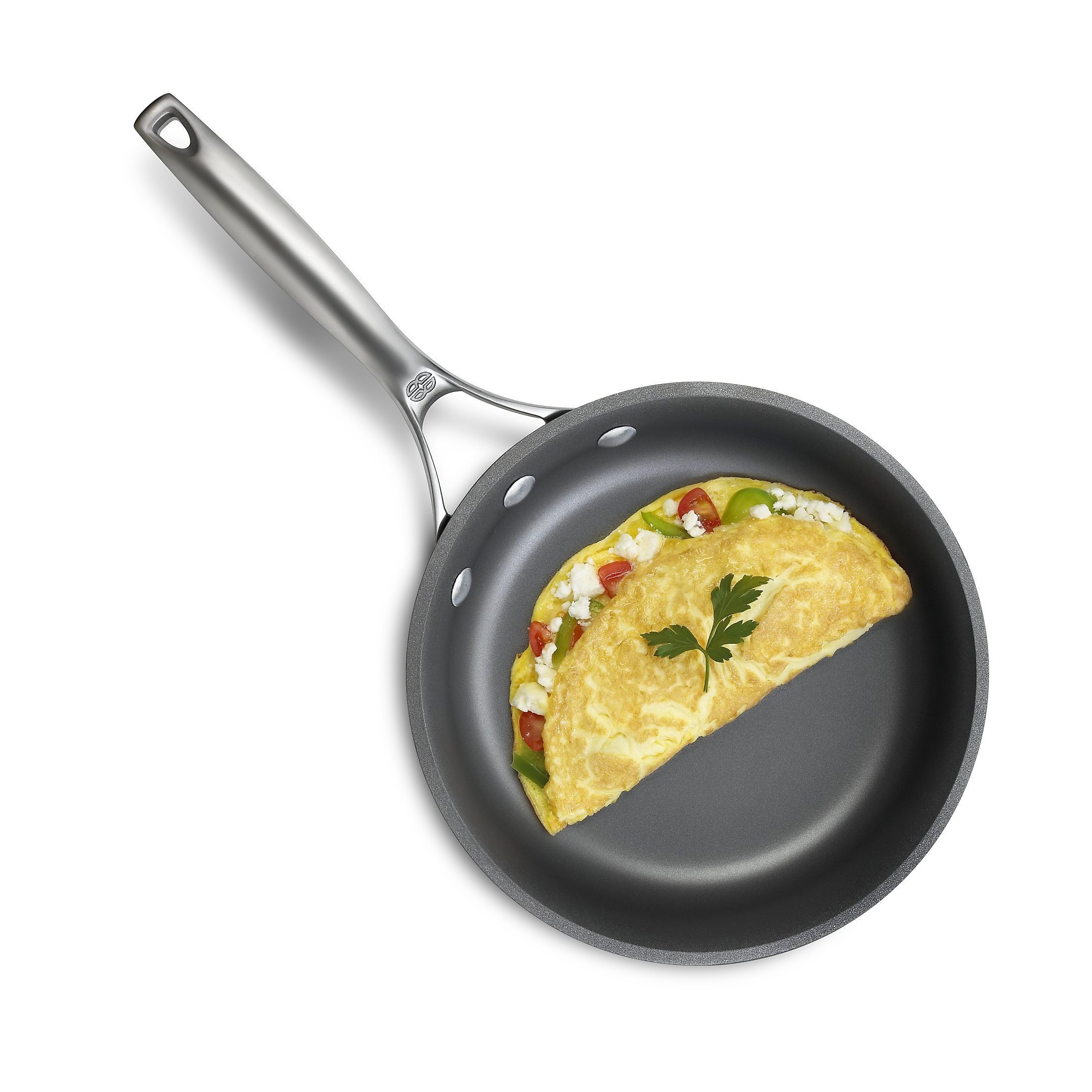 Calphalon Unison Nonstick 8Inch and 10Inch Omelette Pan Set eBay
