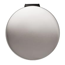 simplehuman Round Step Trash Can, Fingerprint-Proof Brushed Stainless Steel, 30 Liters /8 Gallons
