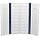 Biologix Research 41-4020 Cardboard Microscope Slide Holder/Mailer with Index and Microscope Slide Storage Box for 3" x 1" Slides, 20 Place (Pack of 10)