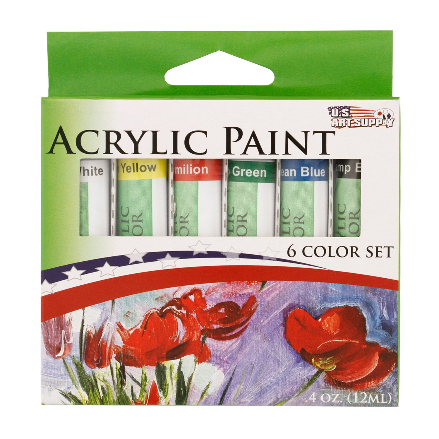 US Art Supply® 12ml Acrylic Tube Artist Paint Set (24Tubes) eBay