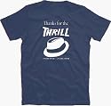 THANKS FOR THE THRILL michael jackson Kids T-Shirt Navy 128