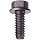 Isoplast Flange Bolt, Hex Head