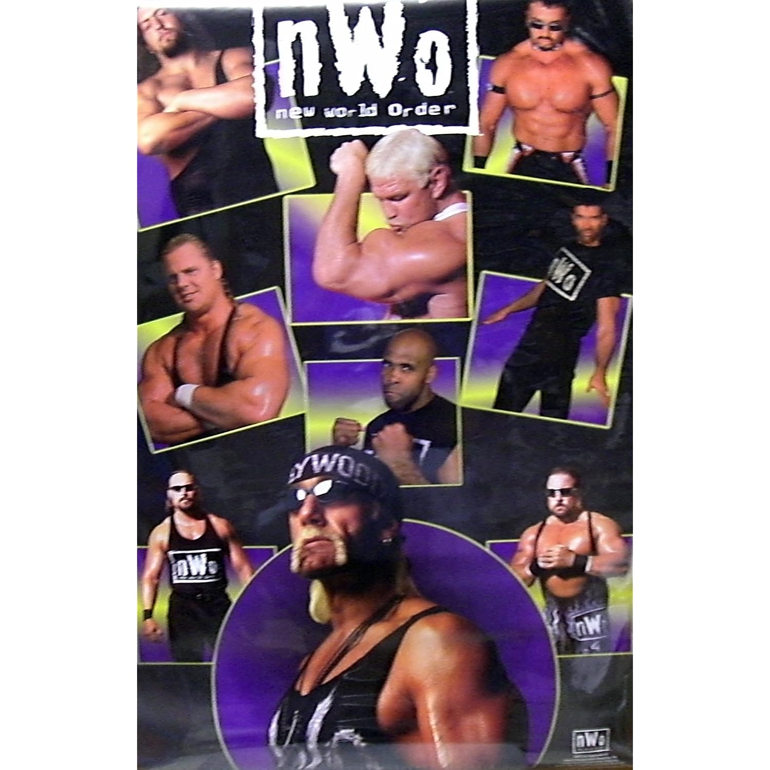 Rare Vintage NWO Poster Printed 1998