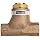 Parker 032500219 3250 Series Brass Inline Flow Control Valve, 1/4" NPTF, 250 psi, Standard Adjustment