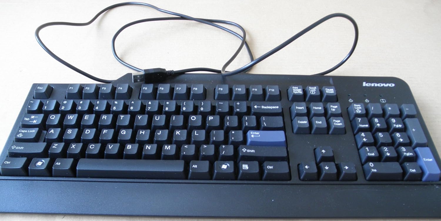 50 Bàn phím lenovo ku-0225 cổng USB hàng đẹp 99% cho phòng net..bh 1thang..!!! - 2