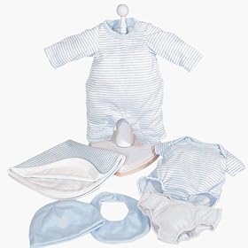 Berenger Onesies Assortment2-short romper,full romper,cap,bib,blanket and diaper -R0071 by Berenger