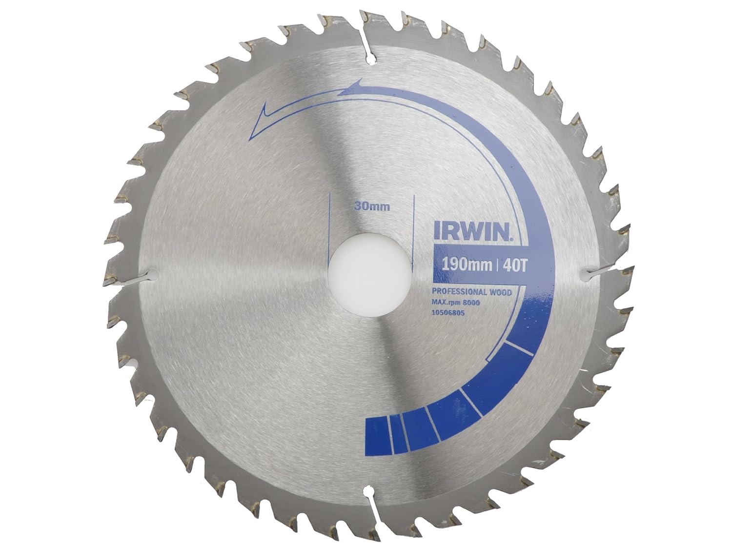 Irwin Circular Saw Blade Professional 190 X 30Mm 40T Good Choice