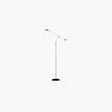 Adesso 3627 Trapeze Balance Arm Floor Lamp - Black And Chrome