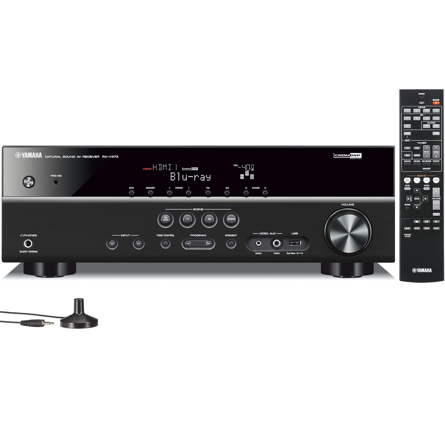 Yamaha RX-V373 5.1-Channel AV Receiver $176.95
