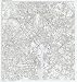 Washington DC Street Detail Metro Area LAMINATED ZIP Code Map, wall sized print by Wo...