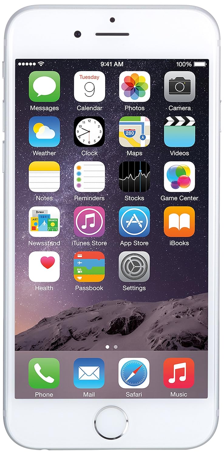 Apple iPhone 6, Silver, 64 GB (Unlocked