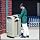 Rubbermaid Commercial 3958 LLDPE 35-Gallon Untouchable Rigid Trash Can, Square, 19-1/2" Width x 19-1/2" Depth x 27-5/8" Height, Gray