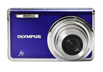 Olympus FE-5020 12MP Digital Camera with 5x Wide Angle Optical Zoom and 2.7 inch LCD (Royal Blue)