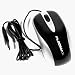 Electronics : SAMSUNG Pleomax Black / Silver 800 dpi Optical Mouse ( USB ) SPM-910