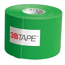 3B Scientific 1012804 Green Cotton Rayon Fiber Kinesiology Tape, 16' Length x 2" Width