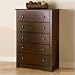 Prepac EDC-3345 Fremont Collection 5 Drawer Chest - Espresso