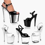 TABOO-709, 7 1 2 Stiletto Heel With 3 1 2 Platform Sandal, by Pleaser USA at Shoes by EHH