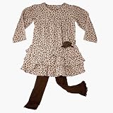 Le Top leopard dress w/leggings