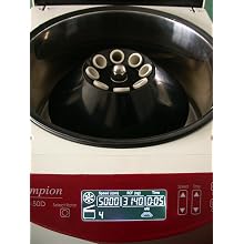Ample Scientific Champion S-50D Bench-Top Centrifuge, 0-120mins Timer, 300-5000rpm Speed, 15ml Rotor