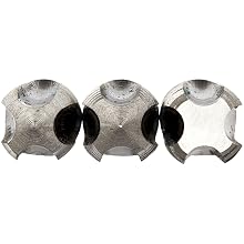 Union Butterfield 1528S(UNC)/1528S(UNF)/1528S(UNS) High-Speed Steel Hand Tap Set, Uncoated (Bright) Finish, Round Shank with Square End, 3-Piece (1 Taper, 1 Plug, 1 Bottoming Chamfer)