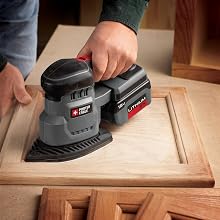 PORTER-CABLE Bare-Tool PC18DS 18-Volt Cordless Detail Sander (Tool Only, No Battery)