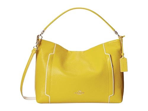 coach hobo yellow
