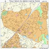 Huge Street & Road Map of Chappaqua, New York NY - Printed
poster size wall atlas of your home town