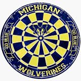 Michigan Wolverines NCAA Licensed Bristle Dartboard