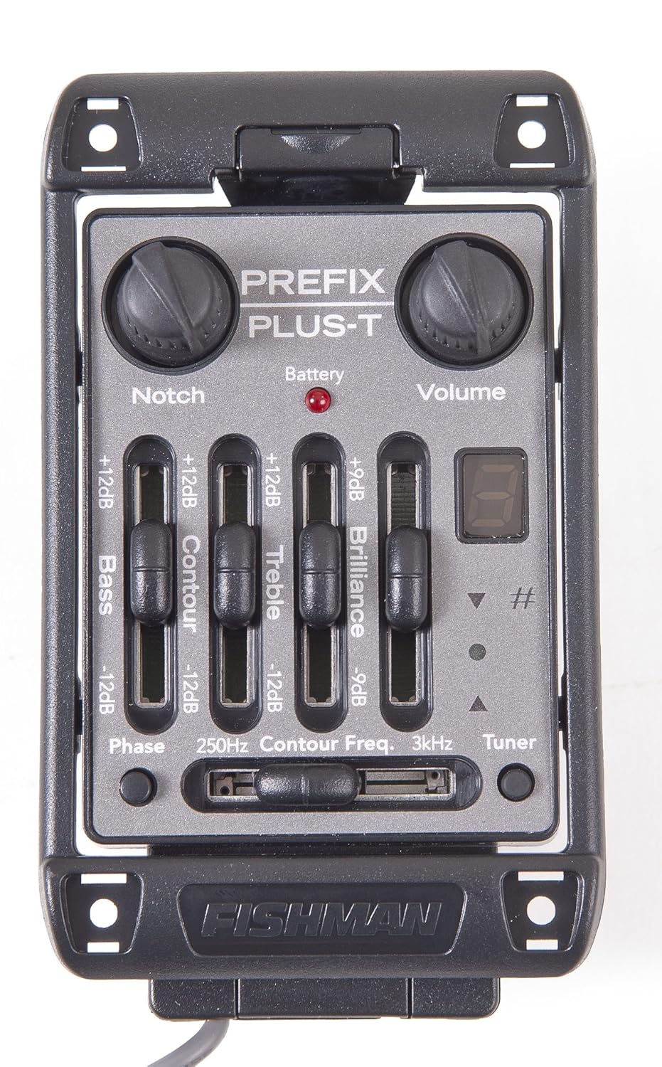 Fishman Prefix PlusT Preamp wide format PROMATPT4 PreAmplifier