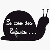 Sticker Ardoise Escargot