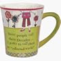 Curly Girl Ceramic Mug- Some People Call Them Decades