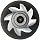 Niagara Cutter B555 Straight Tooth Shank Type Keyseat Cutter, High Speed Steel, Uncoated (Bright), Round Shank, 3/8" Cutter Diameter, 8 Tooth, 1/8" Width