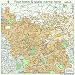 Street & Road Map of Roswell, Georgia GA - Printed poster size wall atlas of your home town