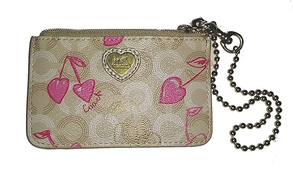 coach wallets cherry