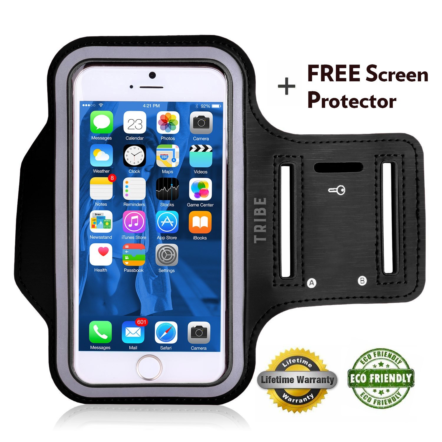 Tribe Ab66 Water Resistant Sports Armband With Key Holder For Iphone 6 Plus 6.. 23 81ujYTVh29L
