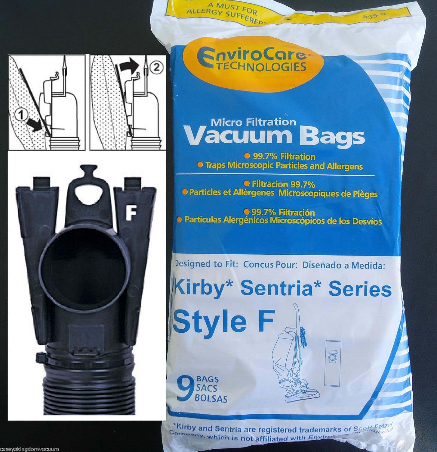 Kirby F Style Vacuum Bags eBay