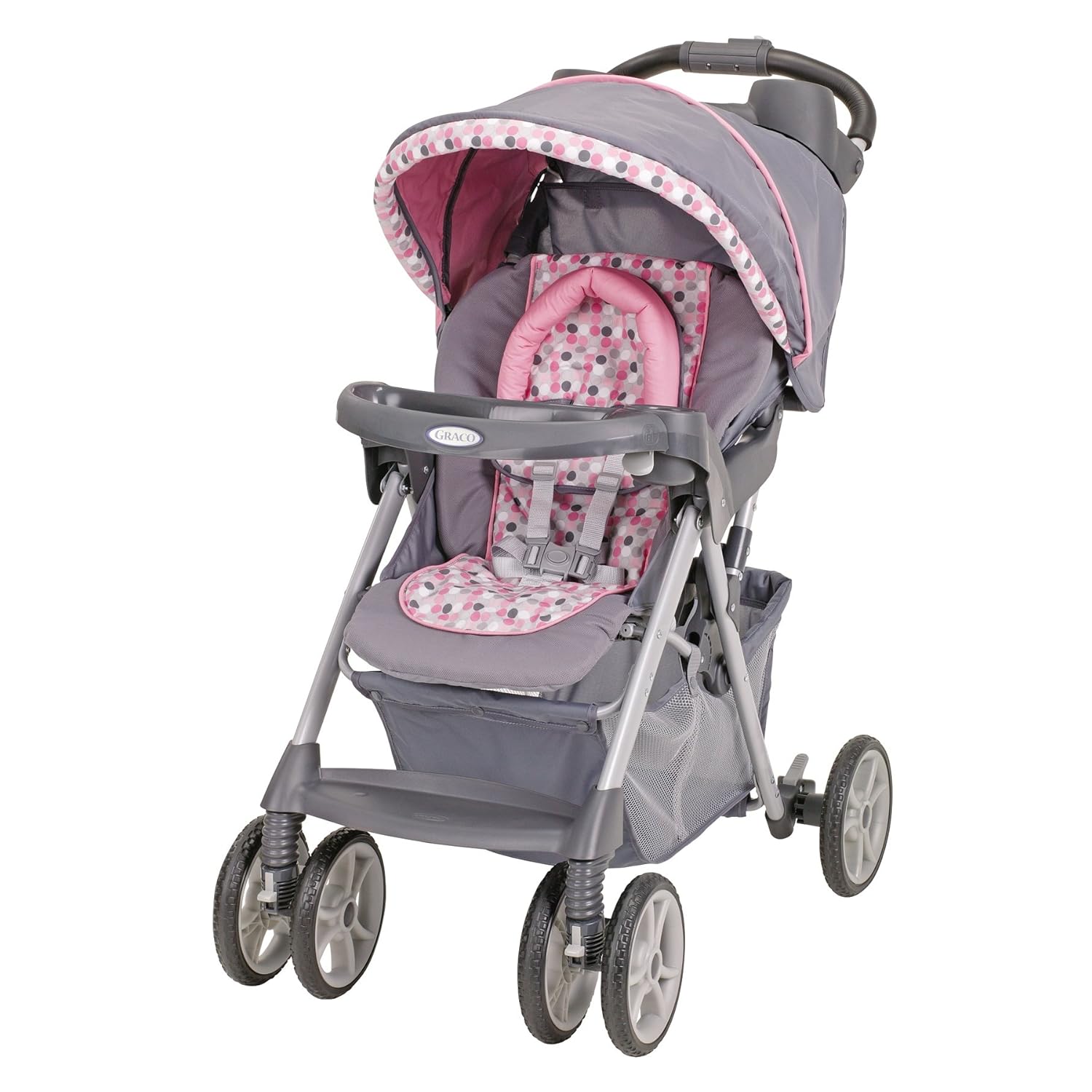 pink girl strollers