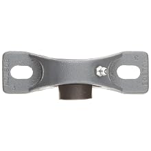One Piece Housing Eccentric Lock Ball Bearing C/I 3H1/2 1/2"B x 5 1/16" W x 2 9/32" Ht
