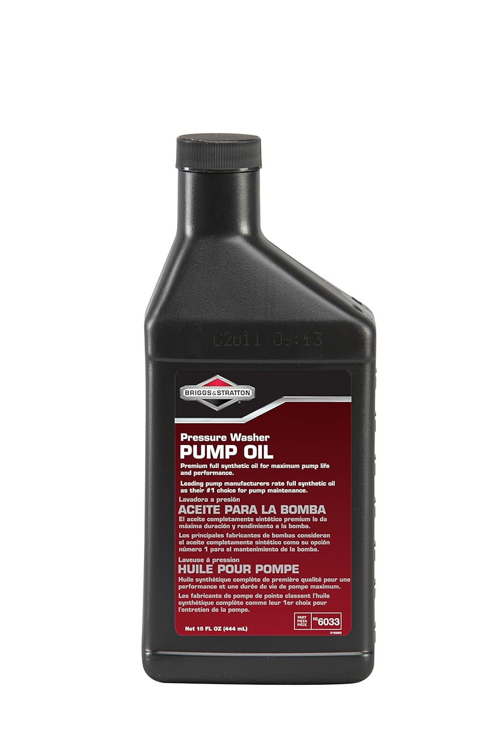 Briggs and Stratton 6033 Synthetic 75W90 Oil for Pressure Washer Pump