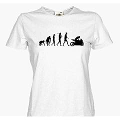 MOTORRAD EVOLUTION bike streetfighter rennmotorrad Girlie-Shirt S-L