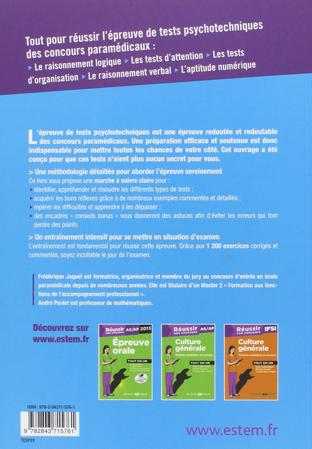 exemple de qcm ifsi