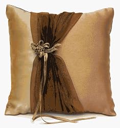 Bronze Elegance Flower Girl Basket