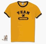 TEAM SHEPHERD schäferhund Ringer-T-Shirt S-XL