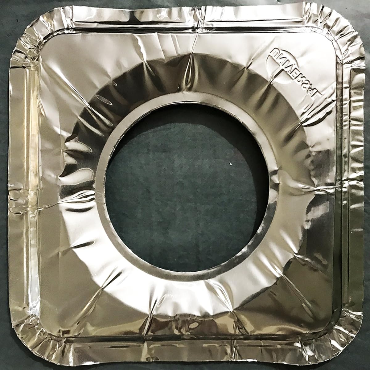 40 Square Universal Aluminum Foil Square Gas Burner Disposable Liners
