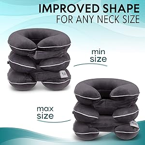 Cervical Neck Traction Device Neck Brace Inflatable Neck