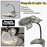 Halogen Magnifier Desk Lamp - Lighting > Lamps