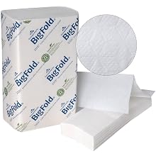Georgia-Pacific BigFold 33587 White EPA Compliant Premium C-Fold Replacement Paper Towel, 10.8" Length x 10.2" Width (Case of 10 Packs, 220 per Pack)